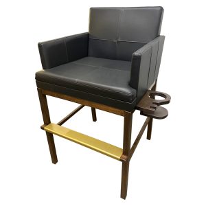 Bronson Leather Bar Chair