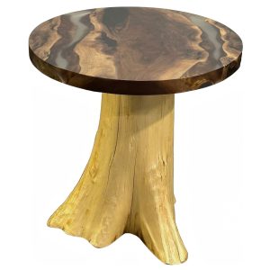 Joshua Live Edge End Table