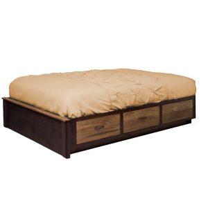 Great Smoky Side Rail Storage Bed