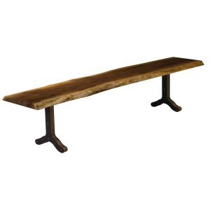 Pine Grove Strada Live Edge Bench