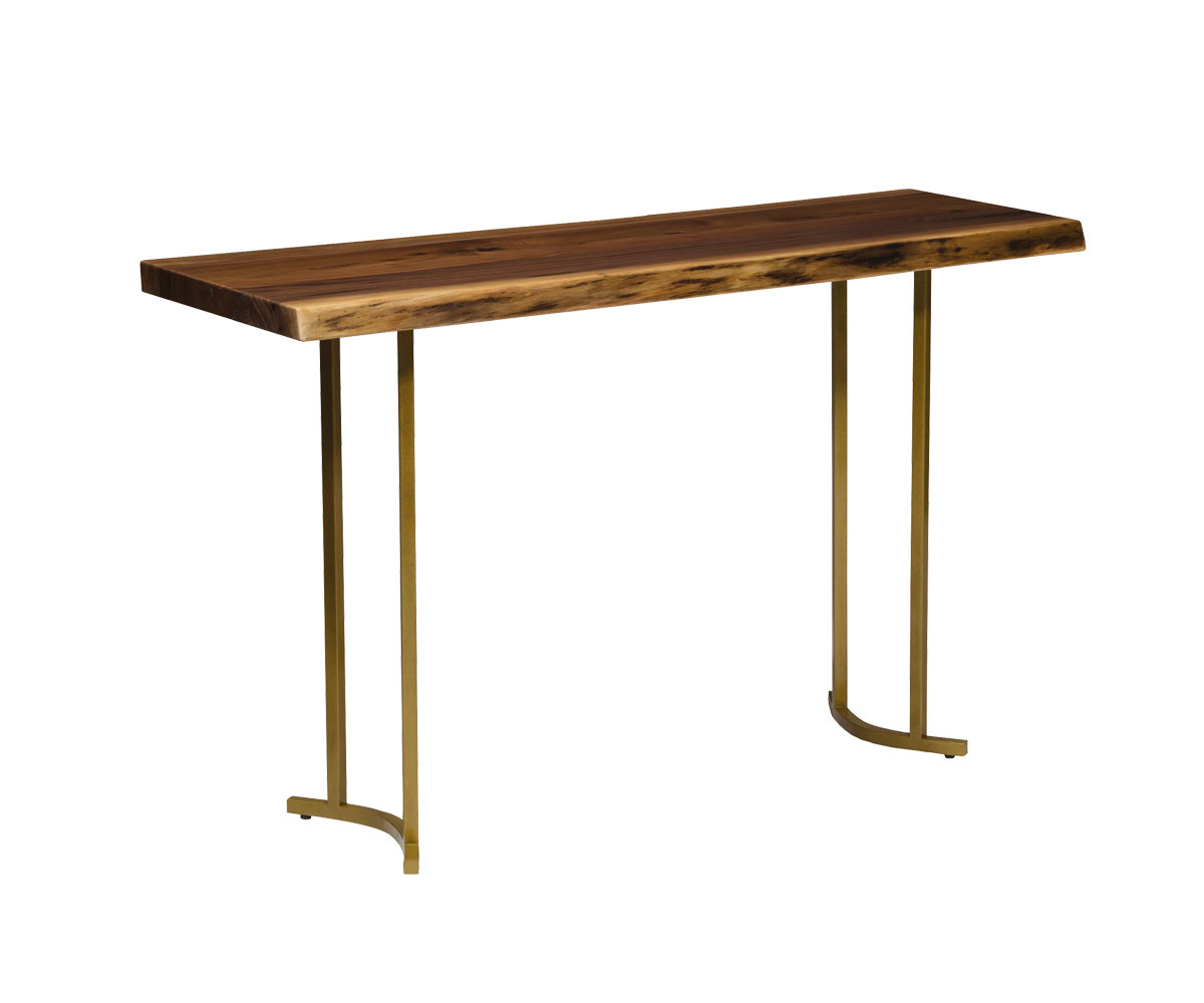 Pine Grove Orbit Live Edge Sofa Table