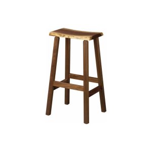Burr Oak Live Edge Stool